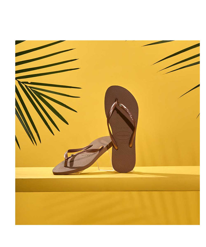 Havaianas Women's Slim Crystal SW ll Thongs
