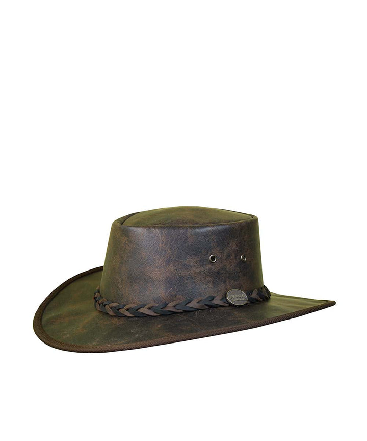 Barmah Squashy Roo Leather Hat