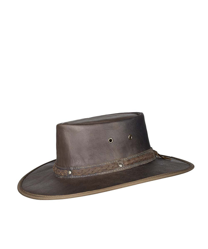 Barmah Squashy Roo Leather Hat