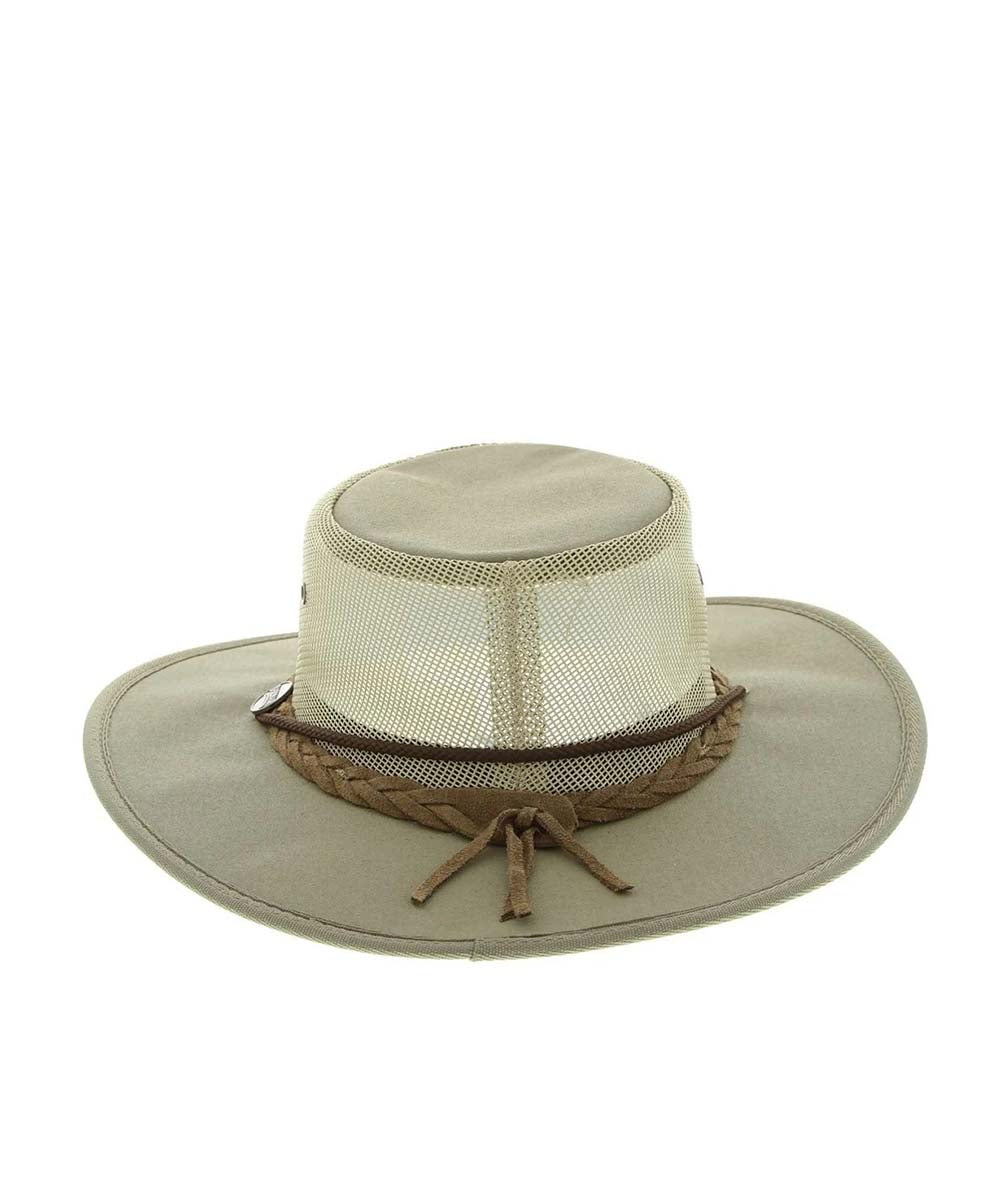 Barmah Canvas Drover Airflow Hat