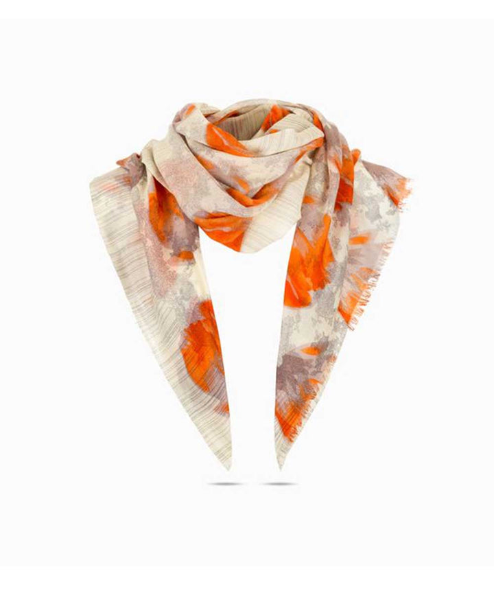 Merino Wool Print UGG Scarf