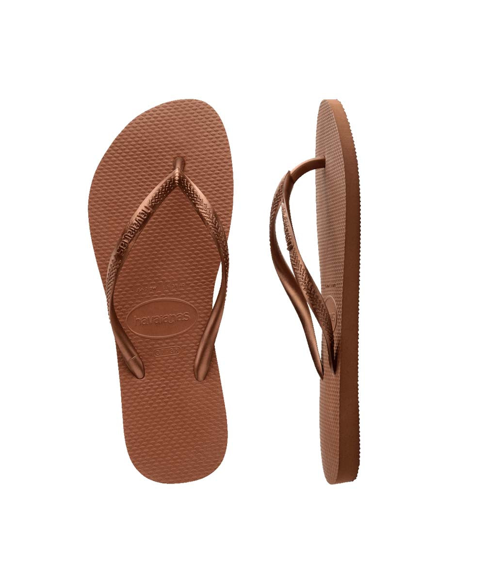 Havaianas Women's Slim Metallic Thongs