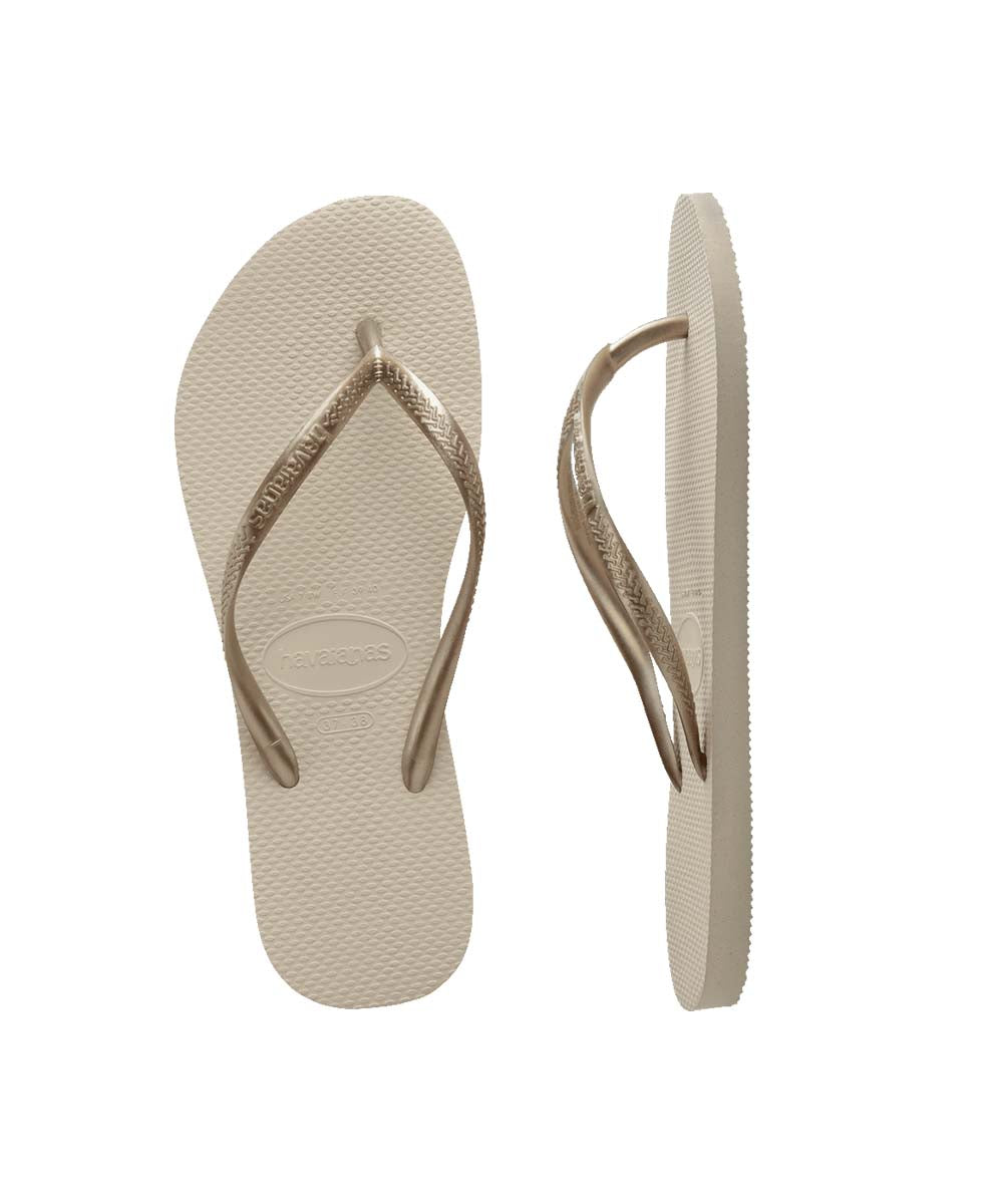 Havaianas Women's Slim Metallic Thongs