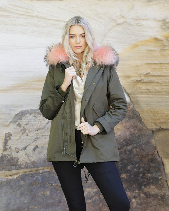 Parka Jacket Green Husky