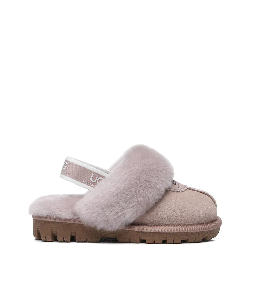 Kid’s Banded Scuff UGG Slippers