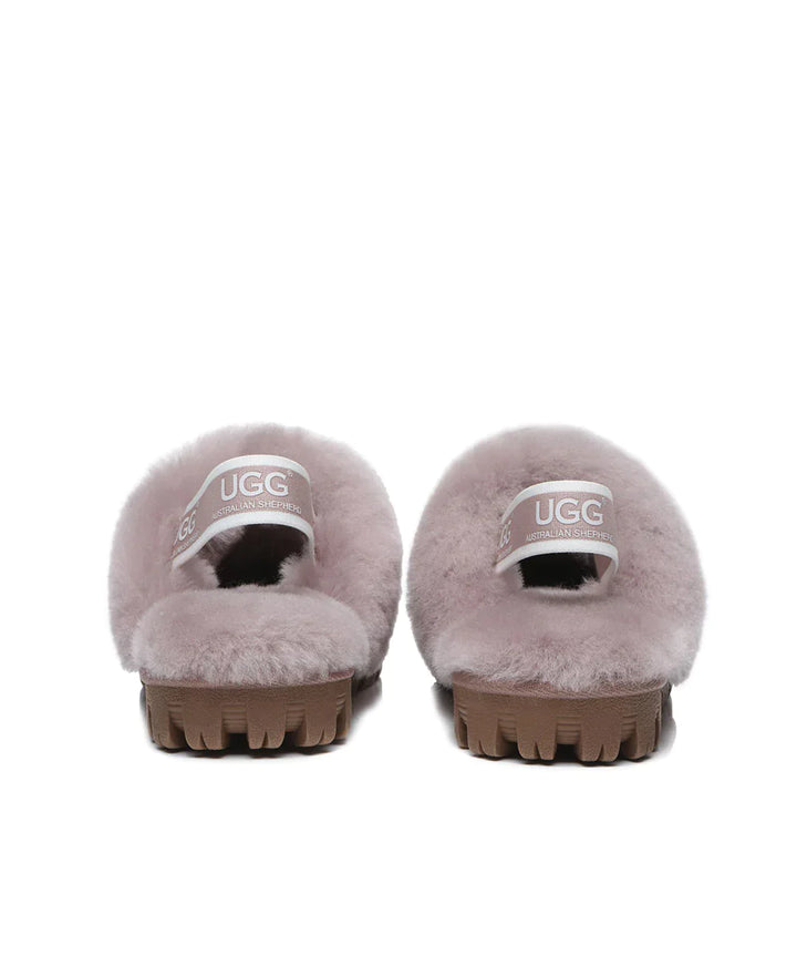 Kid’s Banded Scuff UGG Slippers