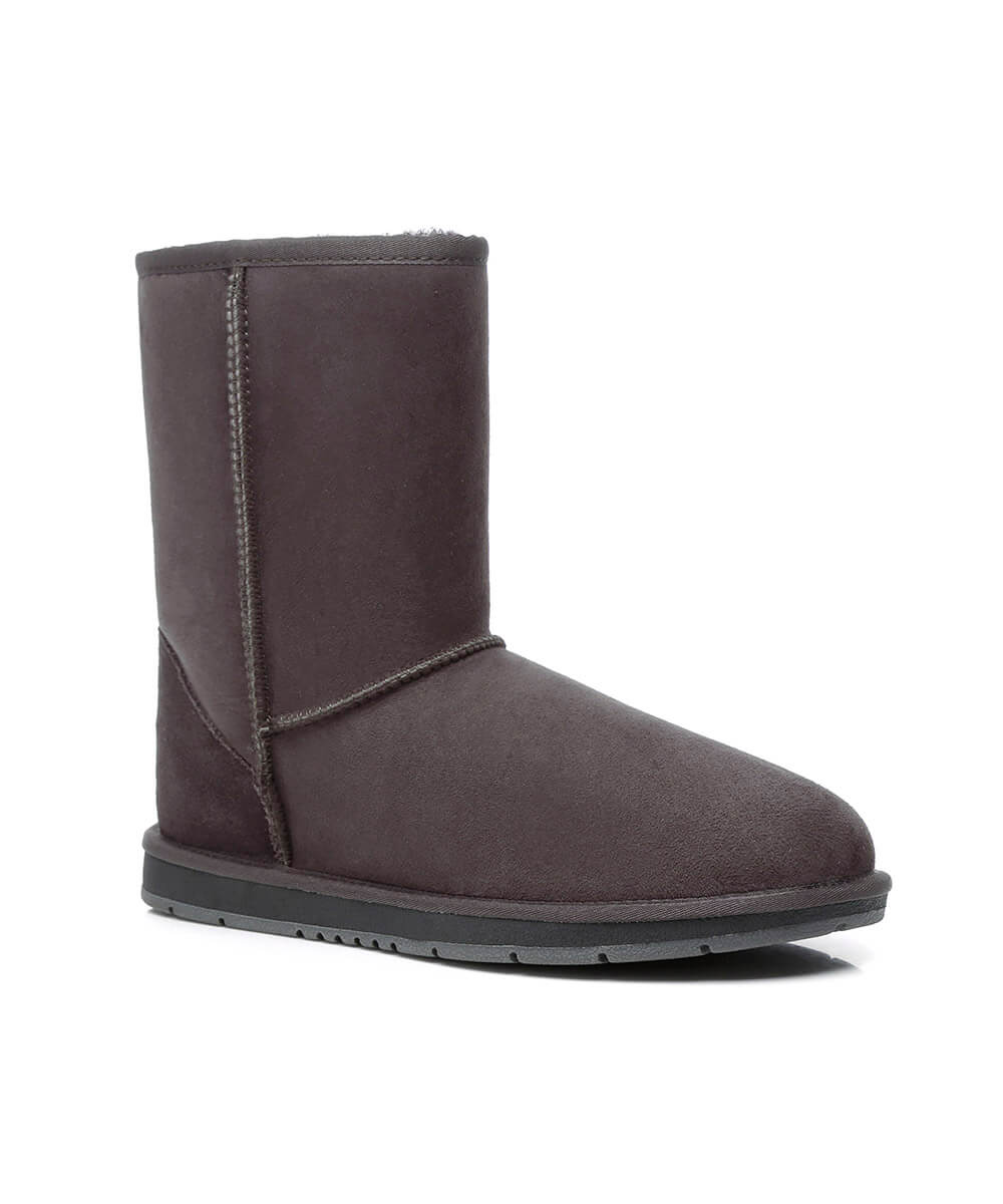 UGG レディース　クラッシックショートⅡグレー22センチ UGG アグ ショートブーツ クラシック ツイン シーム ニュー