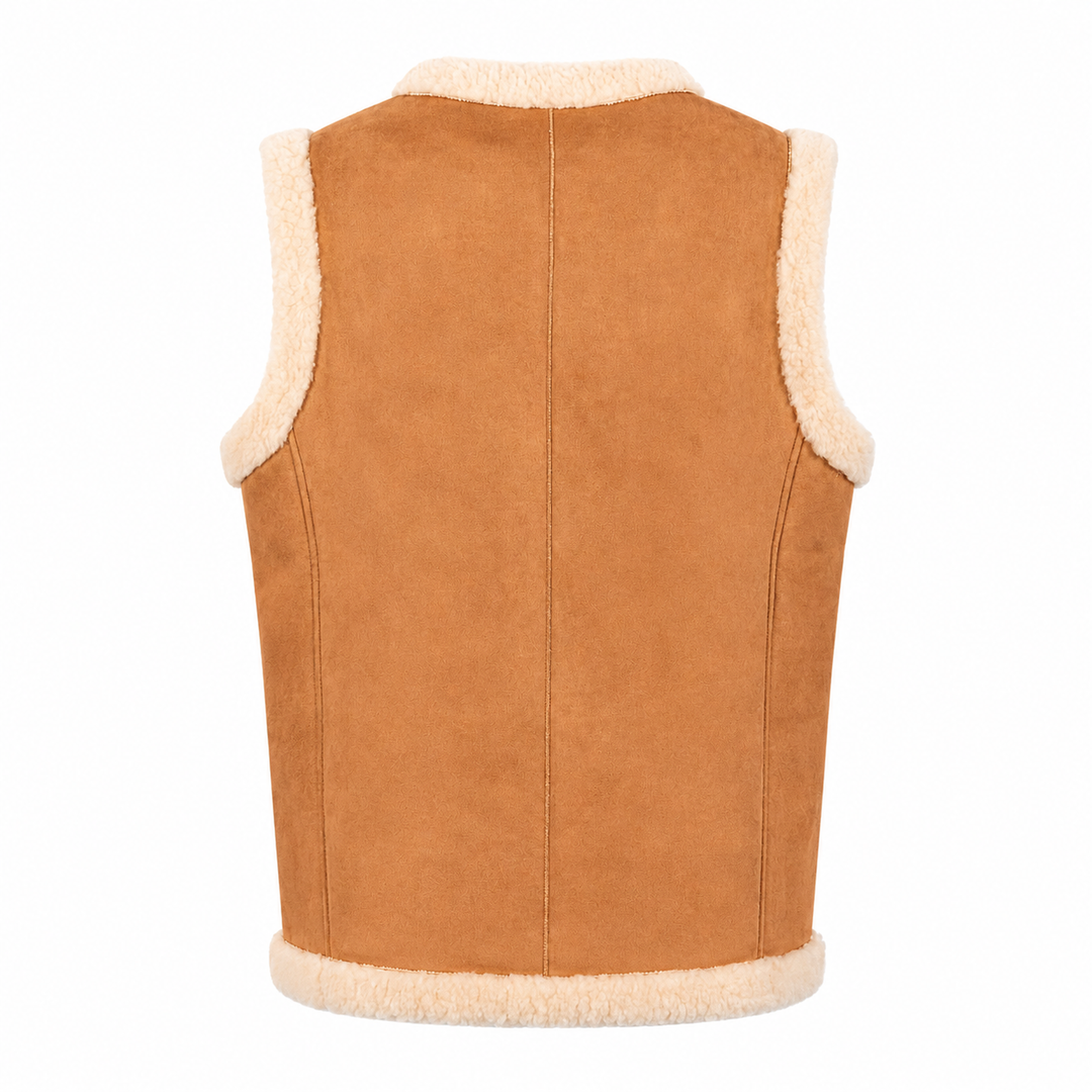 UGG Women's Noosa Reversible Vest - Chestnut/Natural