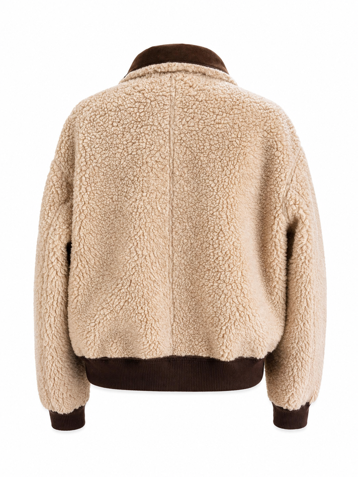 UGG Women's Bondi Reversible Bomber Jacket - Chocolate/Natural
