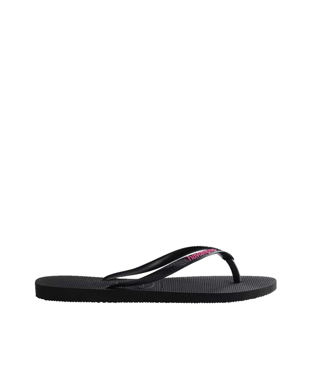 Havaianas Women's Slim Rubber Logo Thong