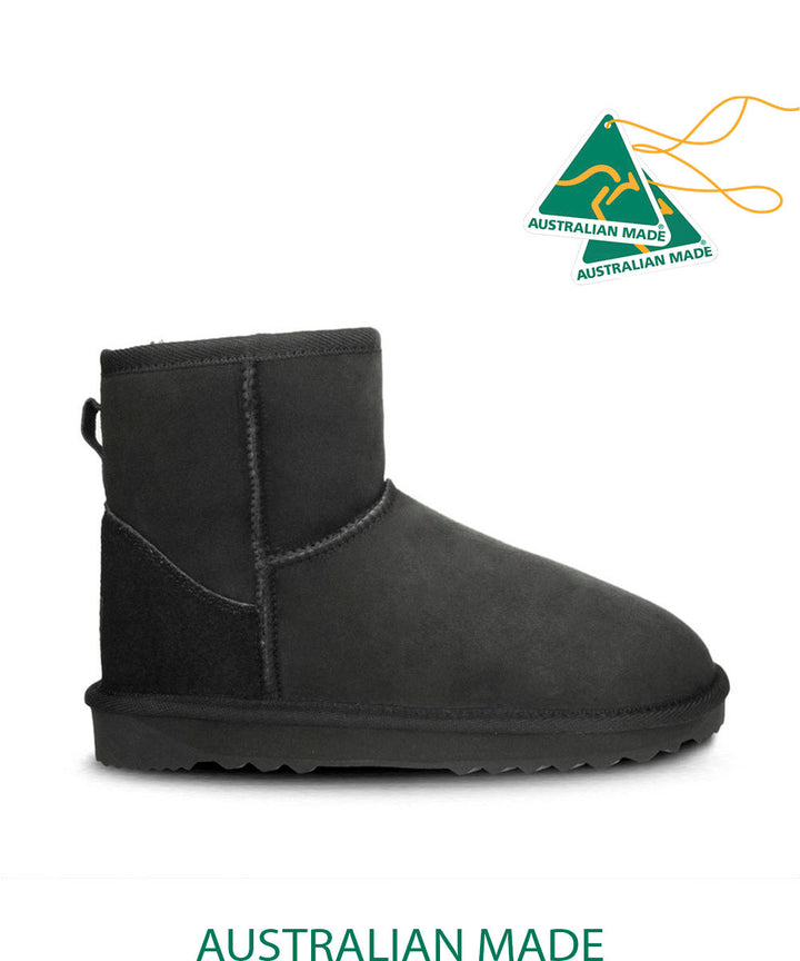 Black Womens UGG Premium Classic Mini Australia Online Sale- UGG Australian Collection