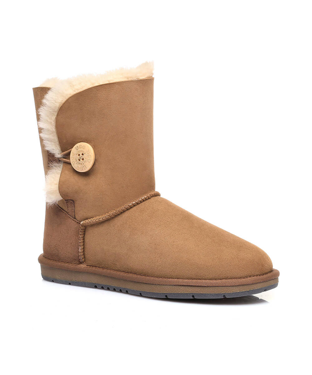 Women's UGG Classic Short Button